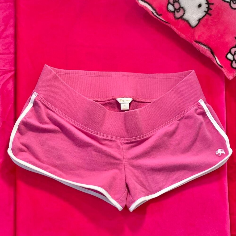 Express Fuschia Pink Mini Shorts